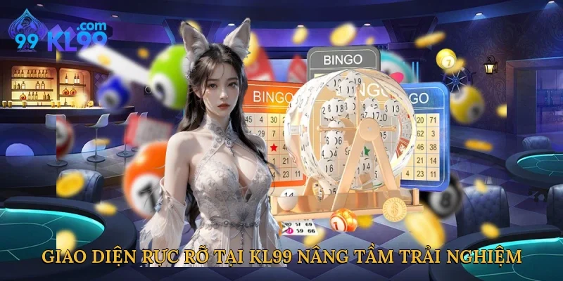 Giao diện rực rỡ tại KL99 nâng tầm trải nghiệm
